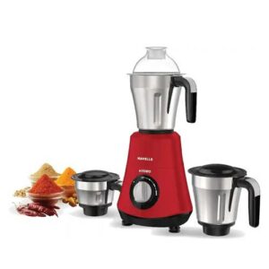 Havells Mixer Grinder Hydro 3 Jar (Red)