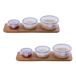 Varmora Pp-Clamp It Container(Set Of 2)