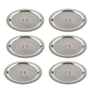 KESARIYA 12.3 CM HOLE CIBA COVER(SET OF 6)