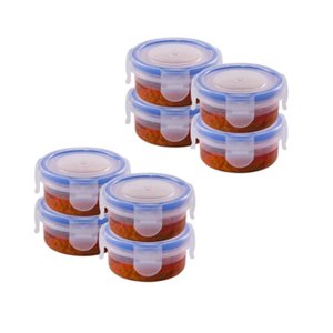 Varmora Pp-Clamp It Container 100Ml(Set Of 2)