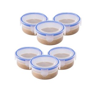 Varmora Pp-Clamp It Container 230Ml(Set Of 2)