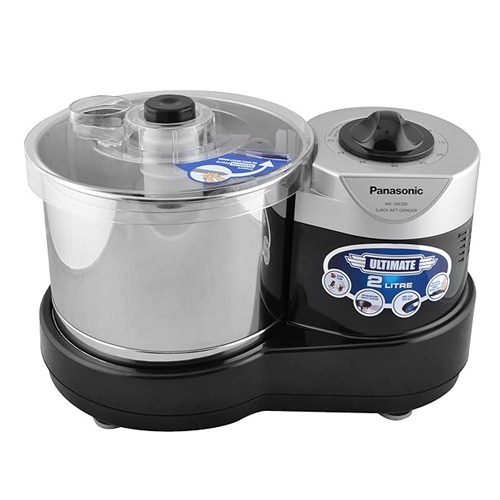 Panasonic Wet Grinder Mk-Sw 200(Black)