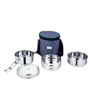 Llm Lunch Box – Jet 3 Layer (Big)