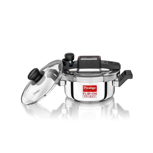 Prestige Flip-On Triply Svachh 2L Pressure Cooker