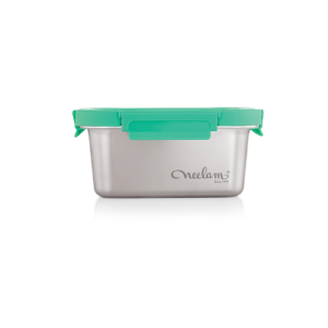 Neelam Vacfresh Square With Glass Lid 600Ml