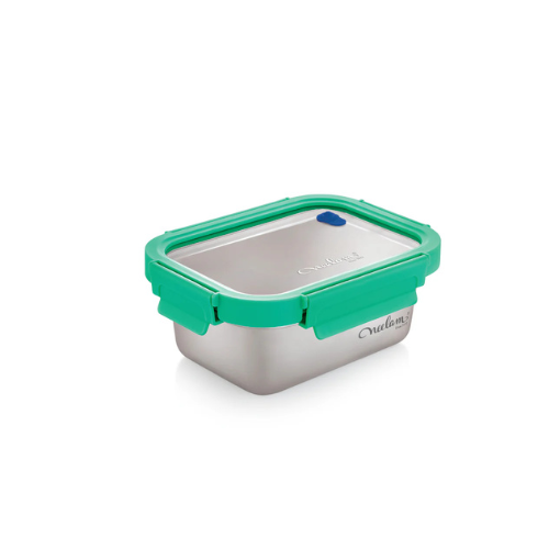 Neelam Vacfresh Rectangle With Glass Lid 800Ml