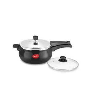 Pigeon Titanium Handi Pressure Cooker 5Ltr Outer Lidib-Ha