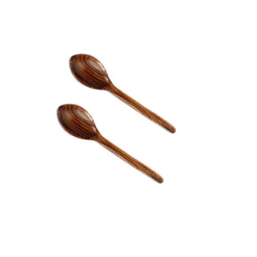 Petals Ethnic Oval Laddle(Set Of 2)