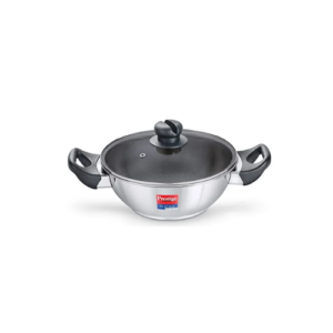 Prestige Kadai-Platina Non Stick 240Mm W/Lid 2.8L