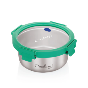 Neelam Vacfresh Round With Glass Lid 1500Ml