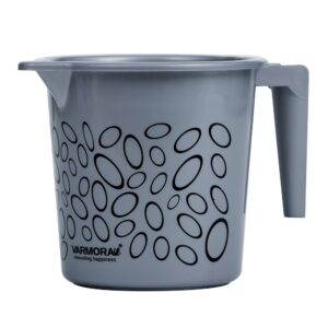 Varmora Royal Mug 1Ltr Silver(Set Of 6)