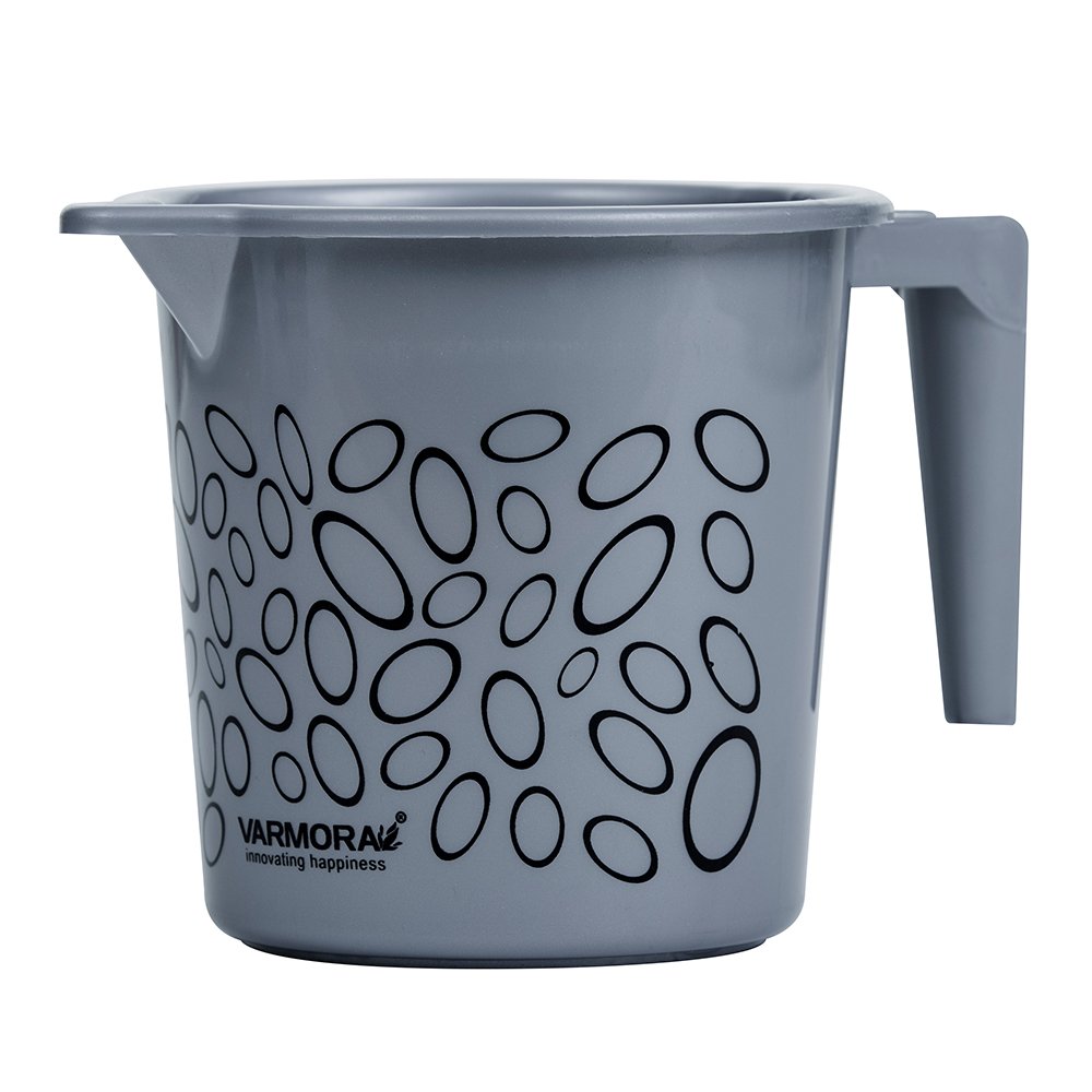 Varmora Royal Mug 1Ltr Silver(Set Of 6)
