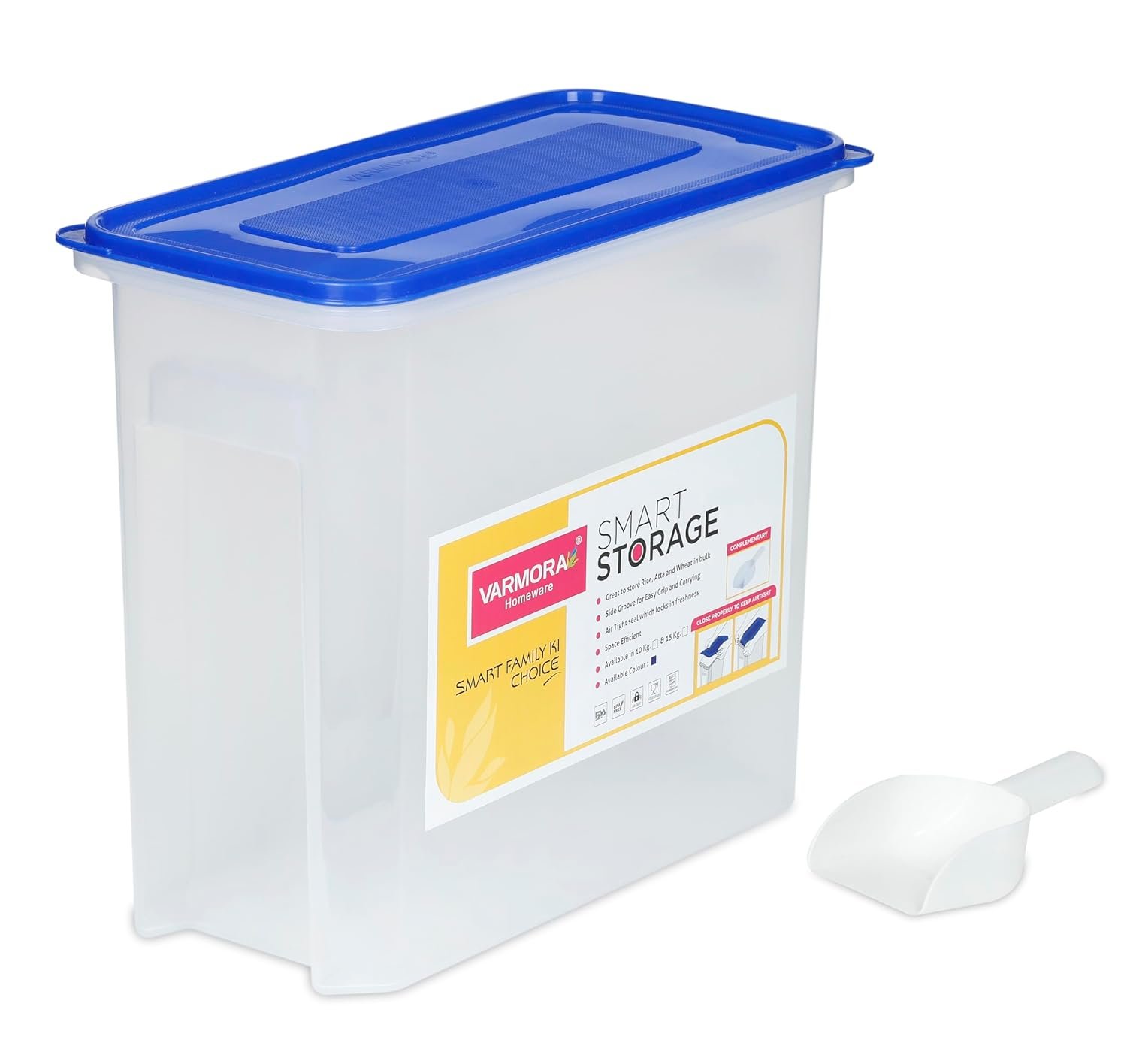 Varmora Smart Storage Container With Free Scoop 15Kg