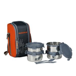 Varmora SS Cuisine Lunch 4 Pc Set