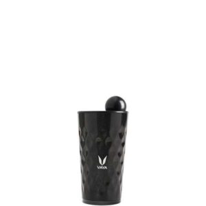 Vaya Drynk With Globe Lid 350Ml (Shiny Black)
