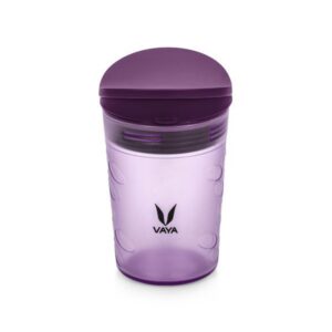 Vaya Drynk With Pediasafe Lid 280Ml (Frosted Purple)