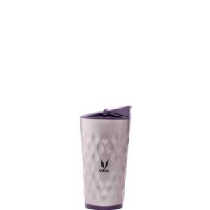 Vaya Drynk With Sipper Lid 350Ml (Purple)