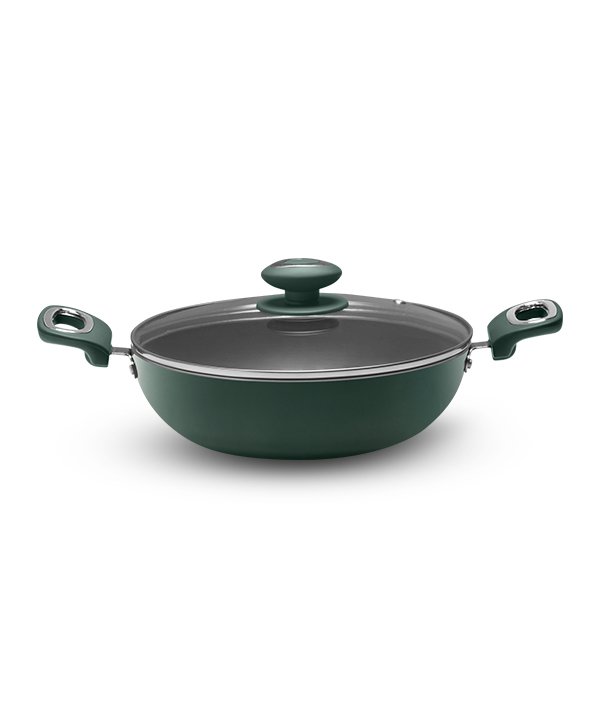 Vaya Hautechef-Ptfe Kadai Green