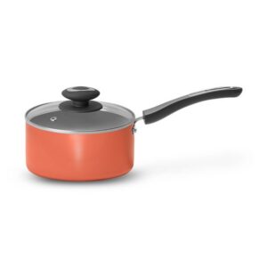Vaya Hautechef-Ptfe Saucepan Coral Crush