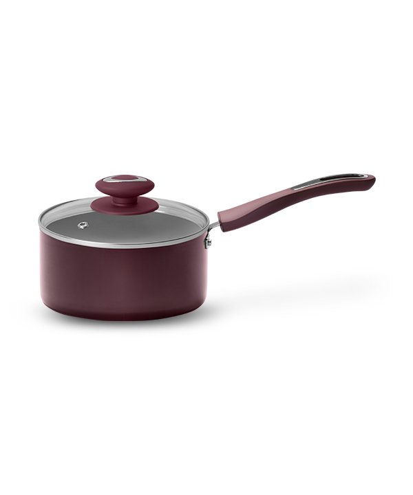 Vaya Hautechef-Ptfe Saucepan Maroon