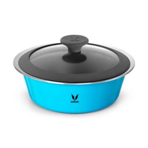 Vaya Serveware Glass Lid 1500Ml (Azure Blue)