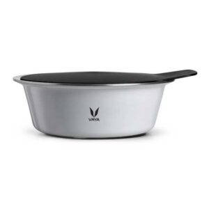Vaya Serveware Stack Lid 1500Ml (Pearl Grey)