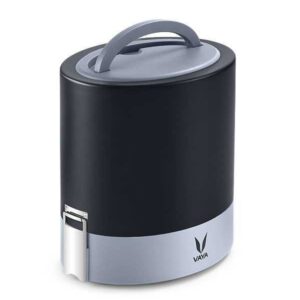 Vaya Tyffyn With Copper-Finished Containers-1000Ml (Black)