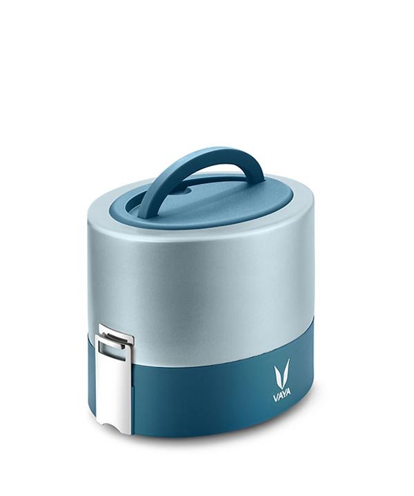 Vaya Tyffyn With Copper-Finished Containers 600Ml (Blue)