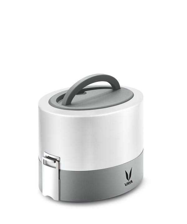 Vaya Tyffyn With Copper-Finished Containers 600Ml (White)