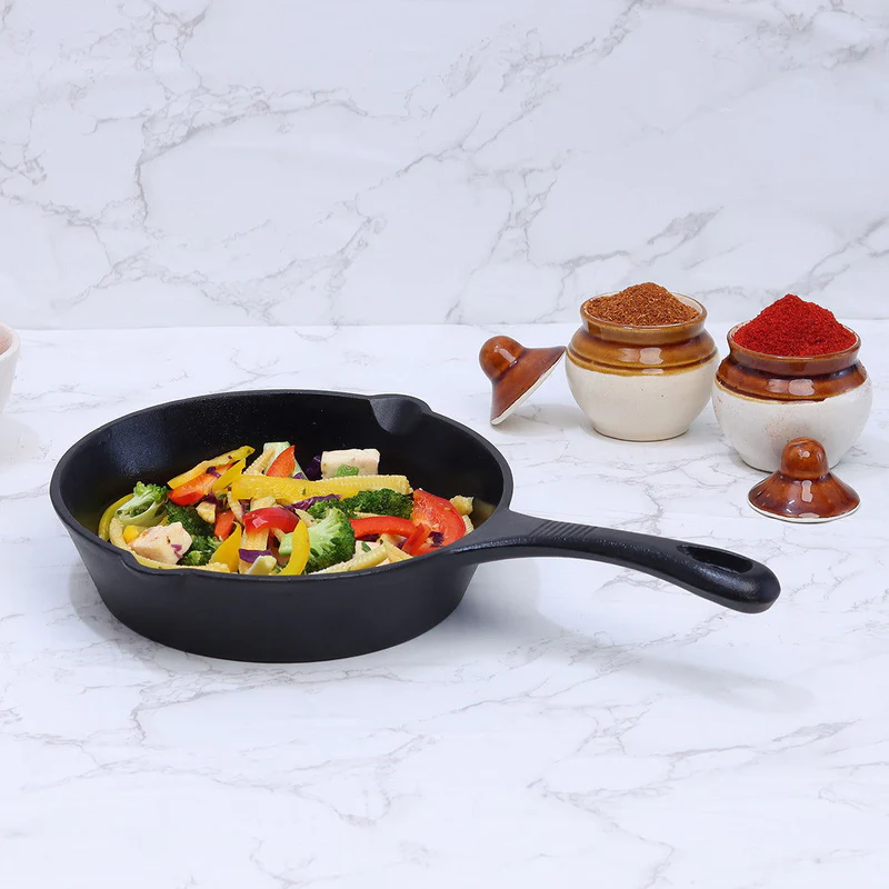 Wonderchef Cast Iron-Forza Fry Pan 190Mm