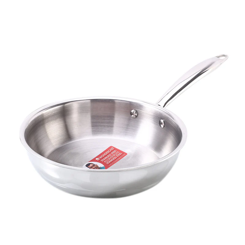 Wonderchef Fry Pan-Nigella Triply 200Mm SS