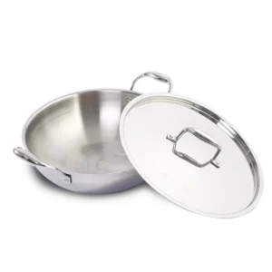 Wonderchef Kadai-Nigella Triply 2.2Ltr W/Lid SS