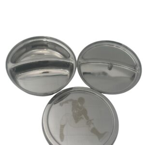 LIME Bento 2 Compartment Stainless Steel Lunch Box