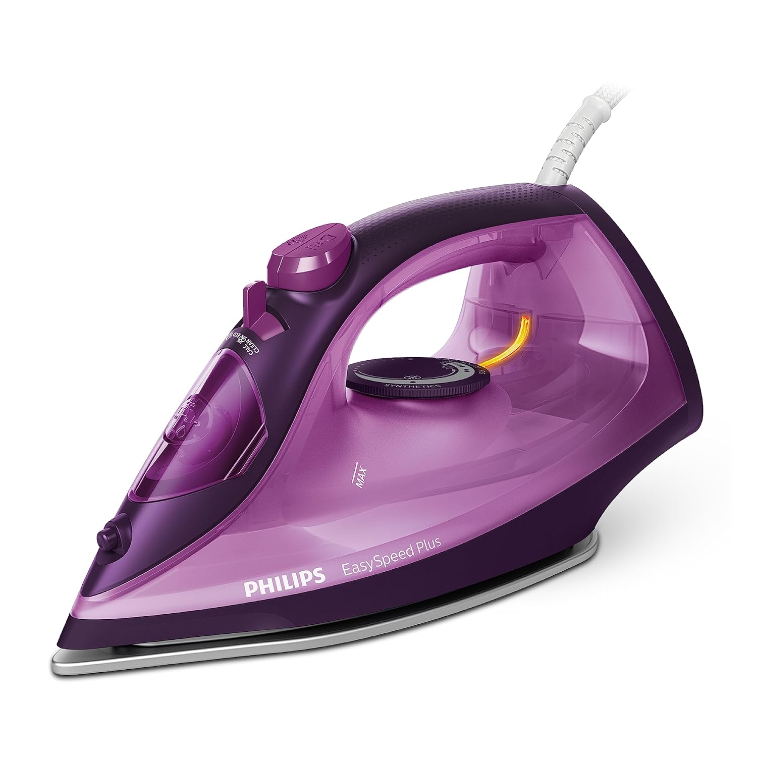 Philips EasySpeed Plus Steam Iron GC2147/30-2400W, Quick Heat up with up to 30 g/min steam, 150g steam Boost, Scratch Resistant Ceramic Soleplate, Vertical steam, Drip-Stop