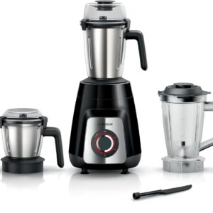 BOSCH TrueMixx Pro 1000W Mixer Grinder 4 Jar Black MG8724A1KI