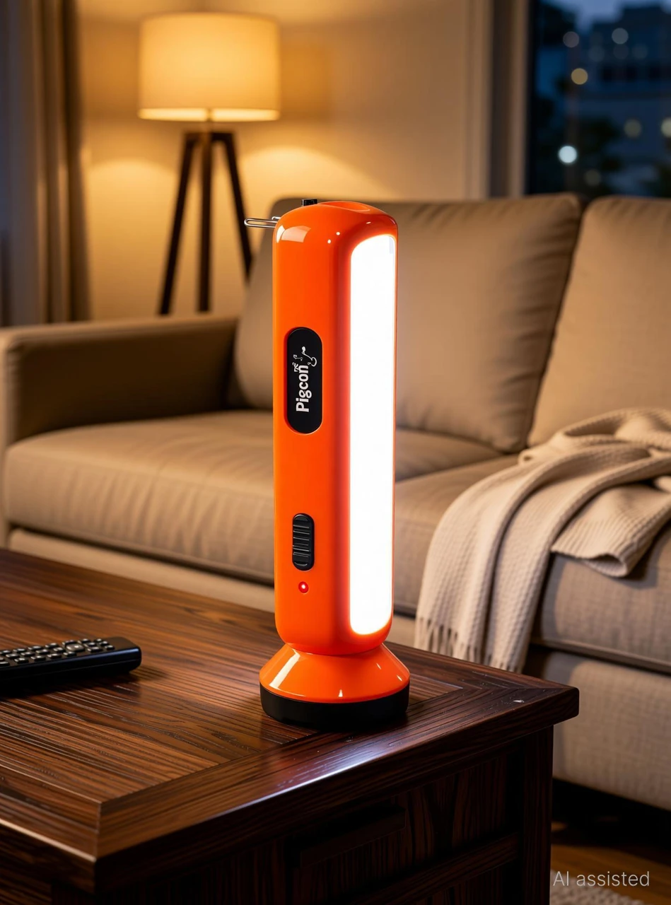 PIGEON EMERGENCY LAMP-RADIANCE-ORANGE-M(set of 2) - Image 2
