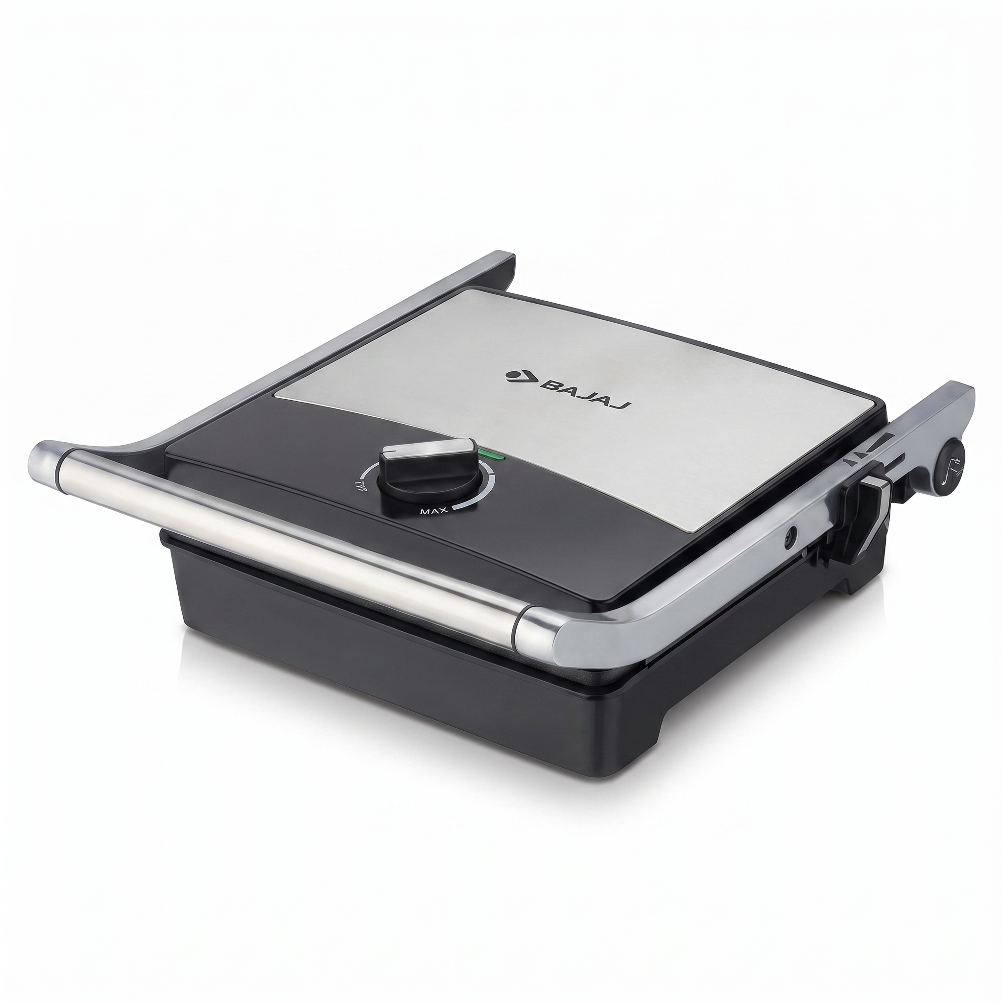Bajaj 4 Grill Ultra 2000W 4-Slice Grill Sandwich Toaster with 180° Open Grill