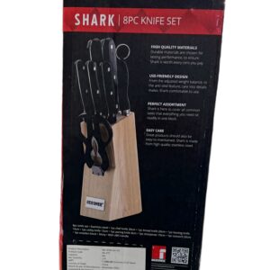 Bergner Shark 8pc knife set
