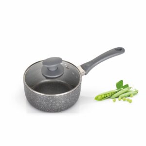 Alda Marbello Premium Non Stick Sauce Pan With Lid 16Cm (1.4L)