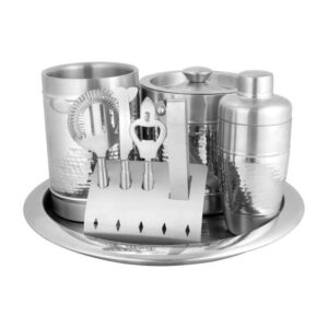 Stainless Steel Bar Set Premium