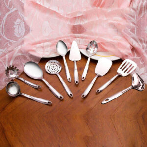 Stainless Steel Serving Tool Series Ruby 10 pcs set