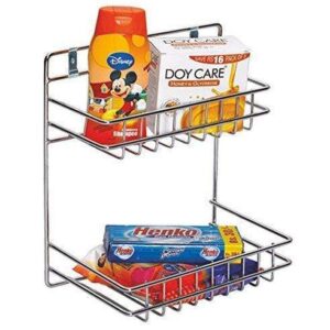 Kitchen Mart Stainless Steel Detergent Holder ( LBH: 30x15x30 cms)