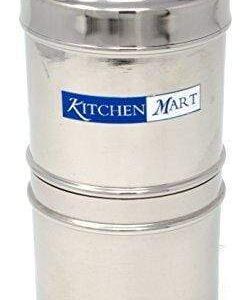 Kitchen Mart Stainless Steel South Indian Filter Coffee Drip Maker (2 Cup) - 50 pieces (Size 1)