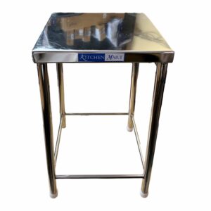 Kitchen Mart Stainless Steel Stool Heavy Duty ( 12 x 12 x 22 inch)