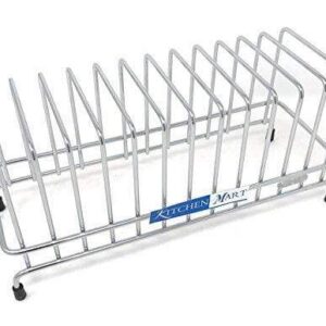 Kitchen Mart Steel Plate stand (12 Slots)