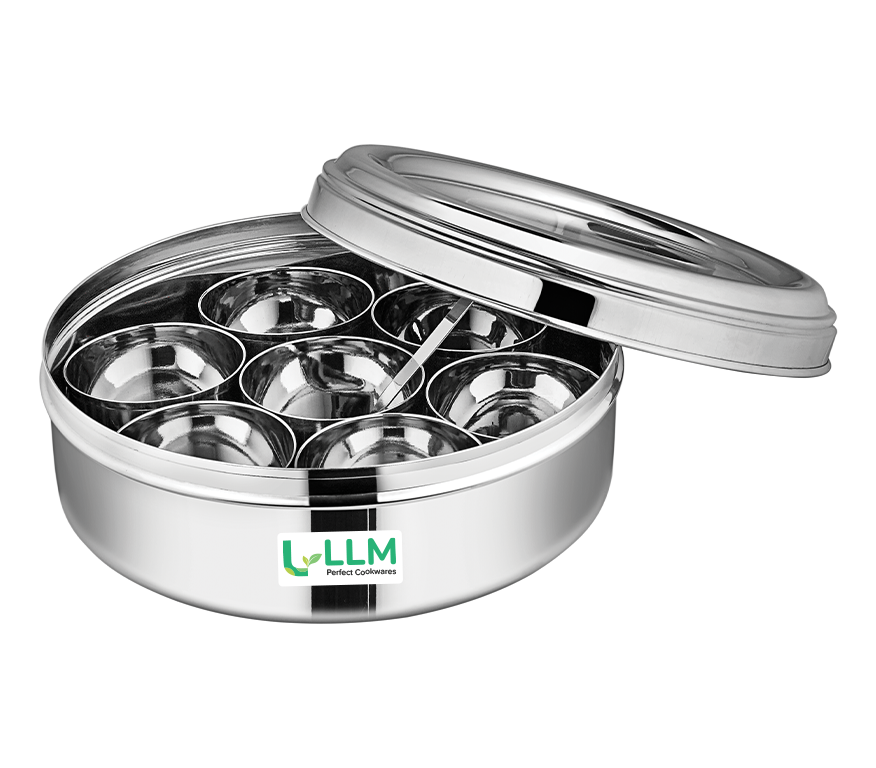 Llm Masala Dabba With SS Lid (No. 2)