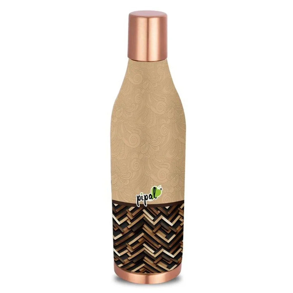 Pipal Sanjivni Printed Copper Water Bottle