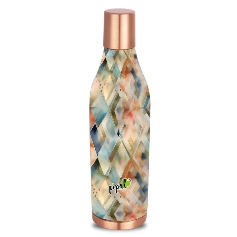 Pipal Sanjivni Printed Copper Water Bottle