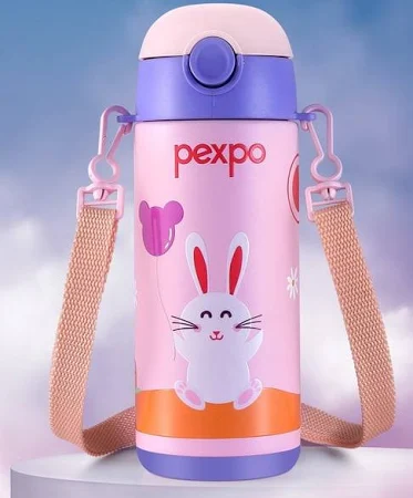 Pexpo Pixy Rabbit Uv Printed Design (Baby Pink) 300Ml