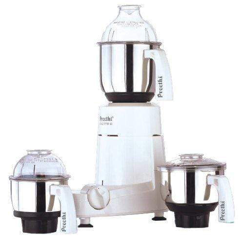 Preethi Chef Pro, MG-128, 750 Watt, 3 Jars, 5 year motor warranty